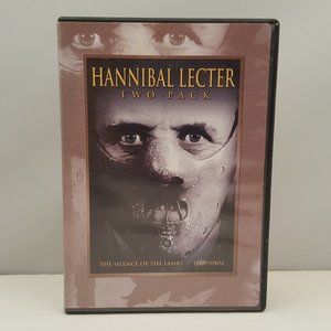 HANNIBAL & THE SILENCE OF THE LAMBS Hannibal Lecter 2 Pack DVD Full Sc